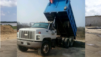 azul camion maraseos